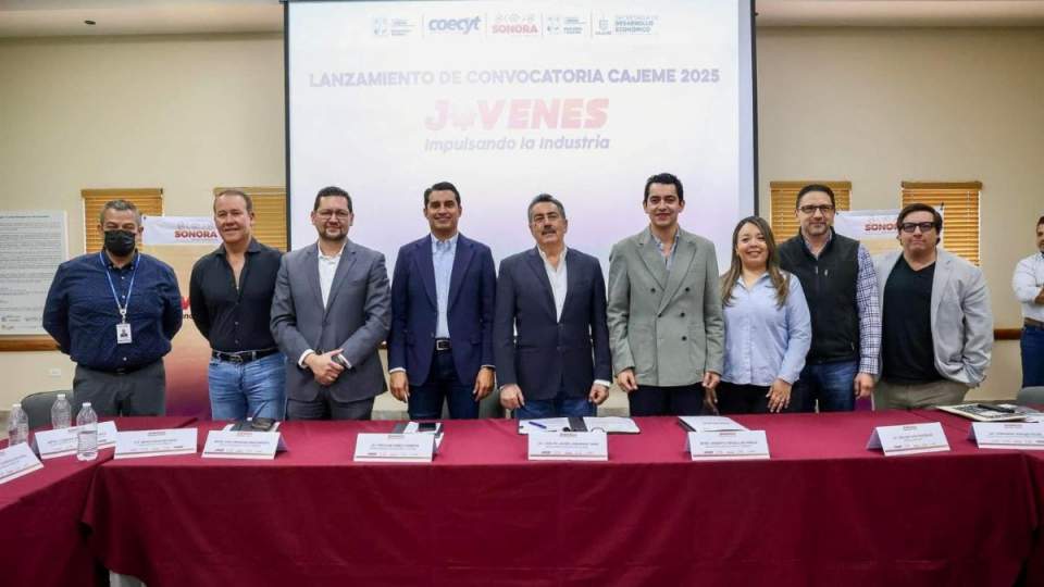 Gobierno de Sonora impulsa talento juvenil con el programa Jóvenes Impulsando la Industria