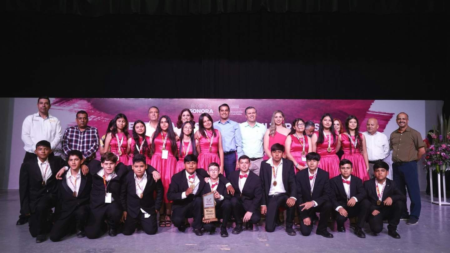 Gobierno de Sonora realizó con éxito los Eventos Artísticos y Culturales de Educación Secundaria 2024-2025: SEC