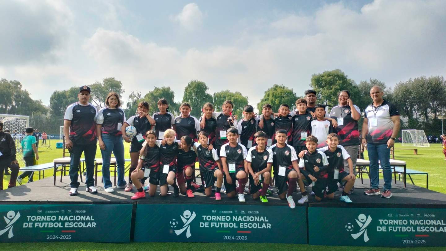Alumnado de Nogales representa a Sonora en Torneo Nacional de Futbol Escolar: SEC