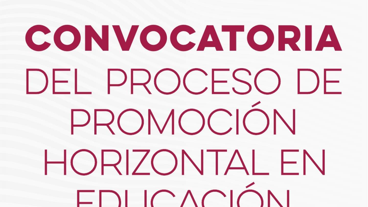 Convocatoria del Proceso de Promoción Horizontal en Educación Básica 2026