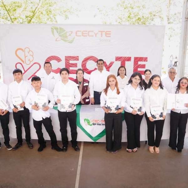Respalda Gobierno de Sonora el esfuerzo de jóvenes y sus ganas de salir adelante: SEC