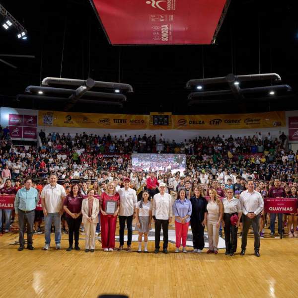 Gobernador Durazo impulsa a futuras promesas del deporte a través de competencias estatales