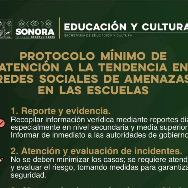 Llama Gobierno de Sonora a promover el uso responsable de las redes sociales: SEC