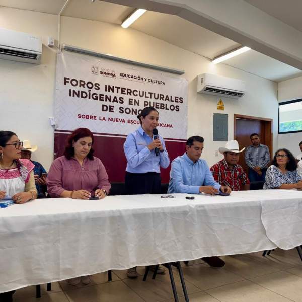 Realiza Gobierno de Sonora Foros Interculturales Indígenas sobre la Nueva Escuela Mexicana: SEC